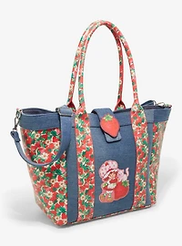 Strawberry Shortcake Denim Strawberries Tote Bag - BoxLunch Exclusive