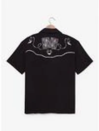 Our Universe Disney The Nightmare Before Christmas Jack Skellington Western Playing Cards Button-Up - BoxLunch Exclusive