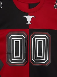 DC Comics Batman Harley Quinn Women's Cropped Football Jersey — BoxLunch Exclusive