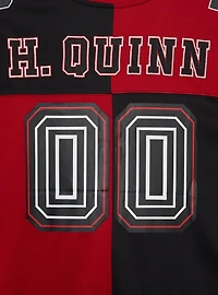 DC Comics Batman Harley Quinn Women's Plus Cropped Football Jersey — BoxLunch Exclusive