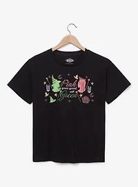 Wicked Glinda & Elphaba Icon Silhouettes Women's T-Shirt - BoxLunch Exclusive