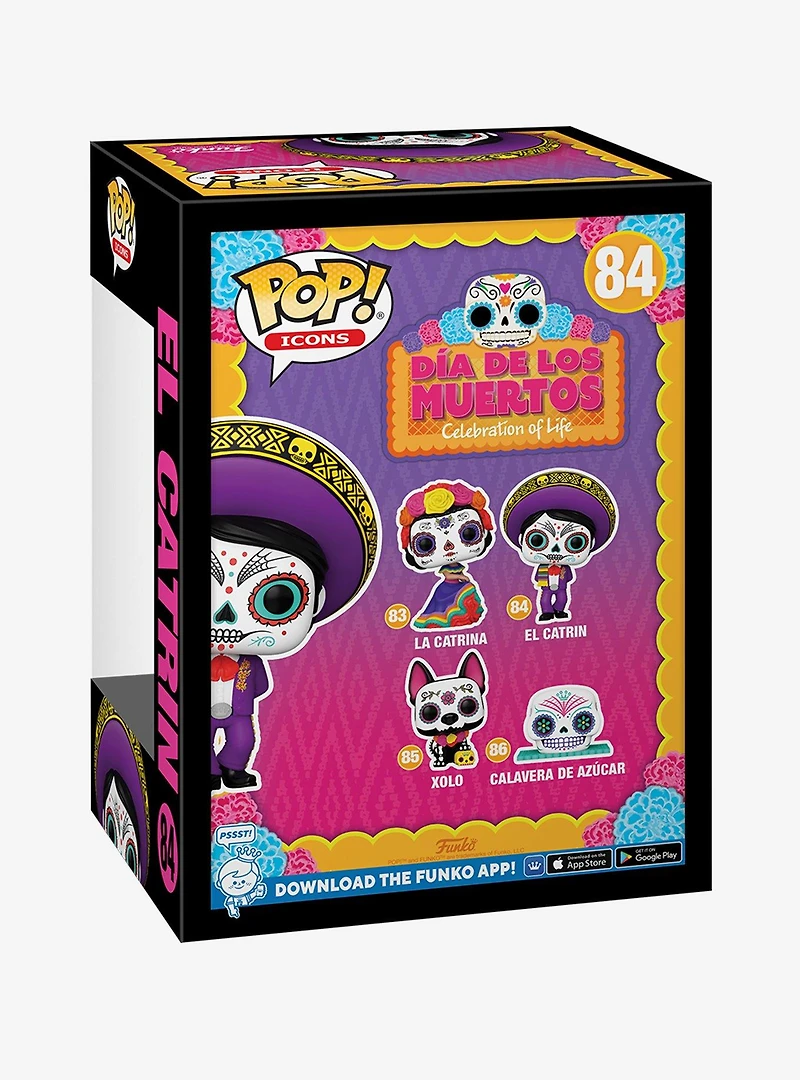 Funko Pop! Icons Dia de los Muertos El Catrin Vinyl Figure