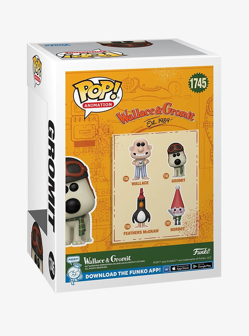 Funko Pop! Animation Wallace & Gromit Gromit Vinyl Figure
