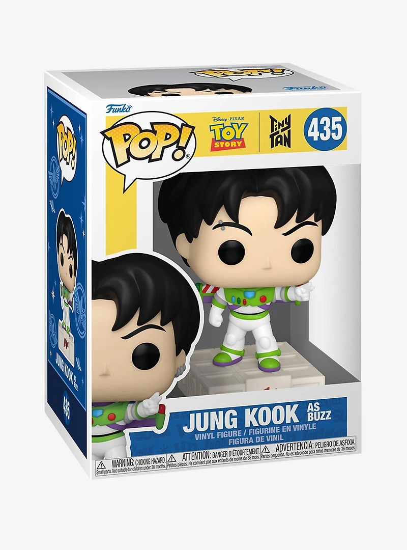 Funko Pop! Disney Pixar Toy Story x TinyTAN Jung Kook as Buzz Vinyl Figure