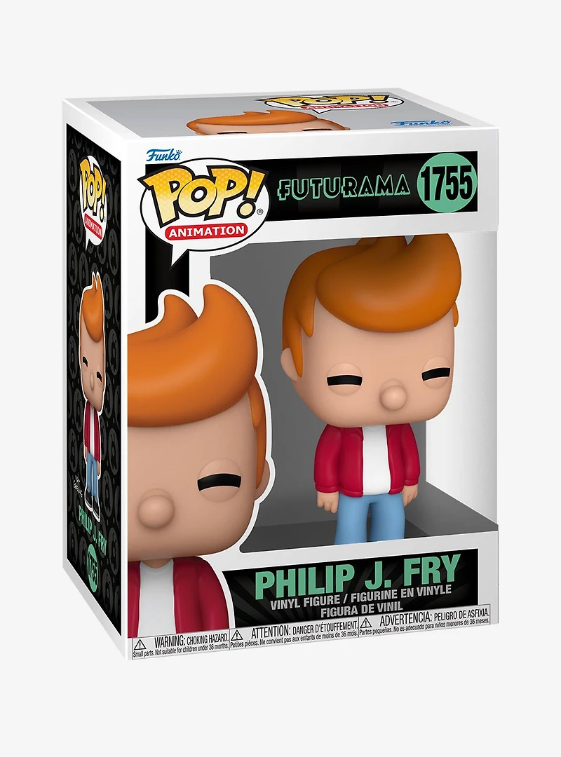 Funko Pop! Animation Futurama Philip J. Fry Vinyl Figure