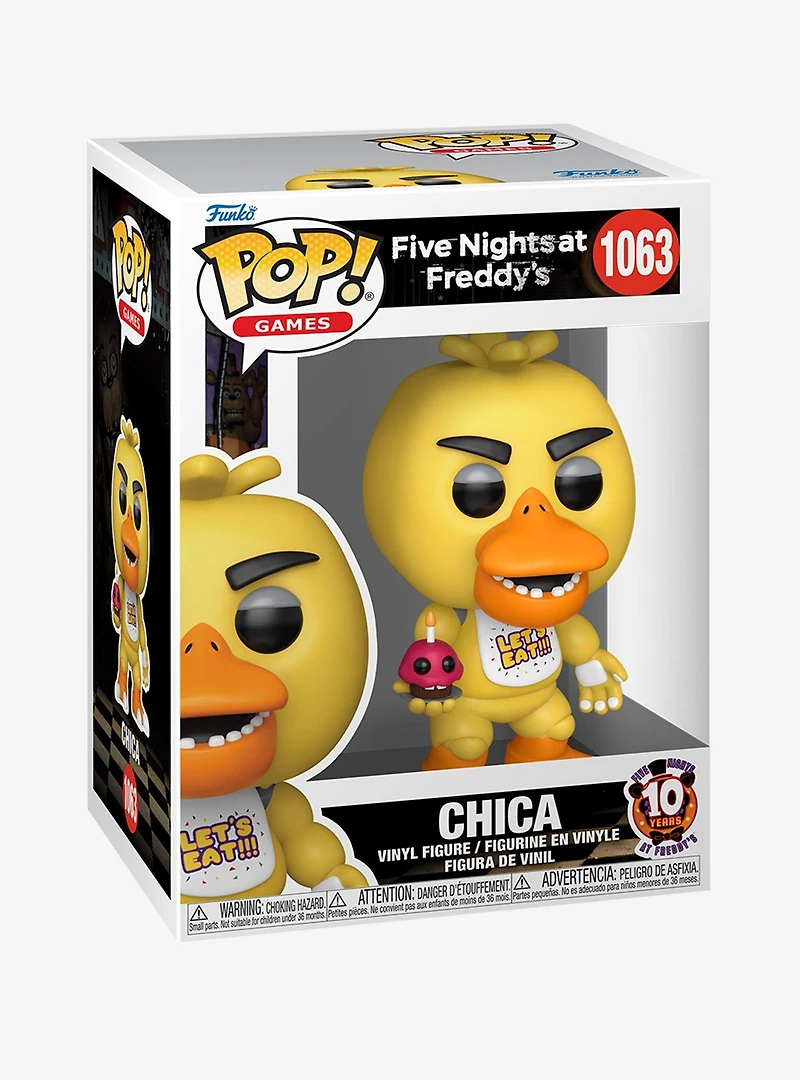 Funko Pop! Games Five Nights at Freddy's Chica Vinyl Figure
