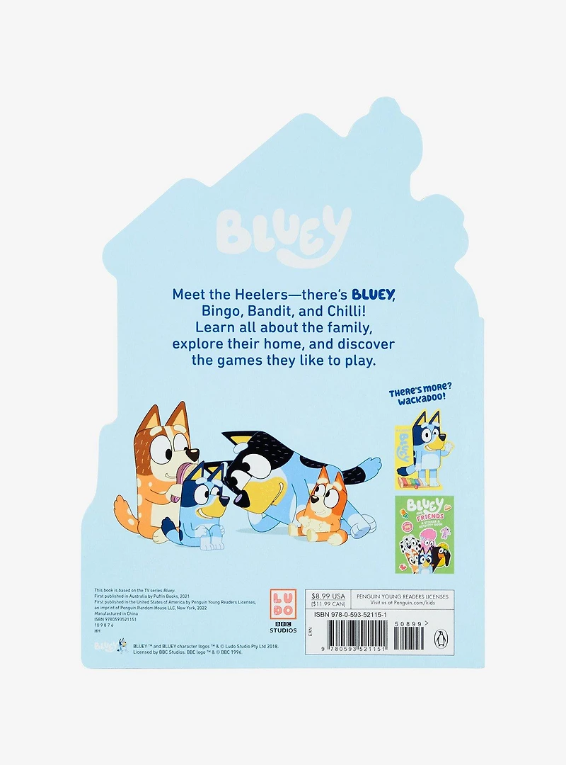 Bluey At Home With the Heelers Board Book