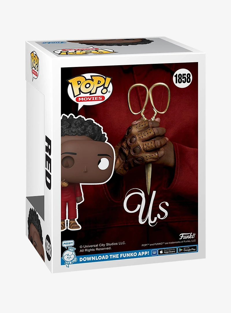 Funko Pop! Movies Us Red Vinyl Figure