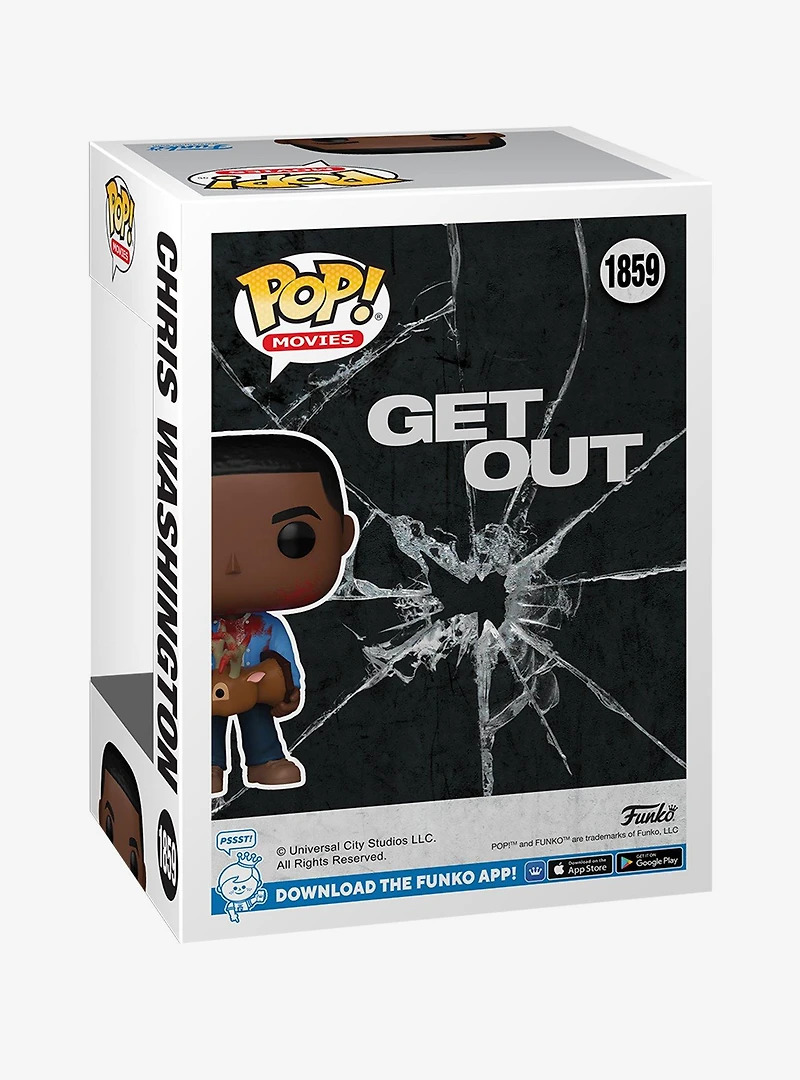Funko Pop! Movies Get Out Chris Washington Vinyl Figure