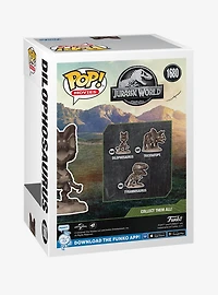 Funko Pop! Movies Jurassic World Dilophosaurus Vinyl Figure