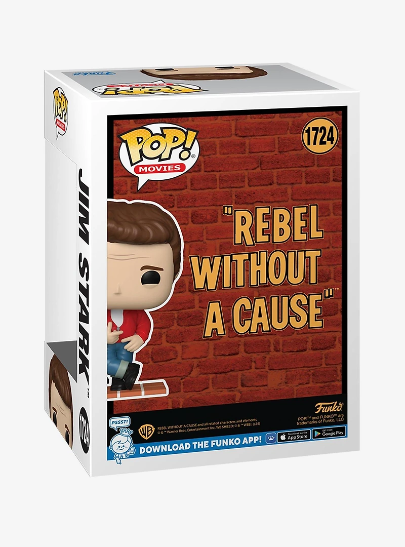 Funko Pop! Movies Rebel Without A Cause Jim Stark Vinyl Figure