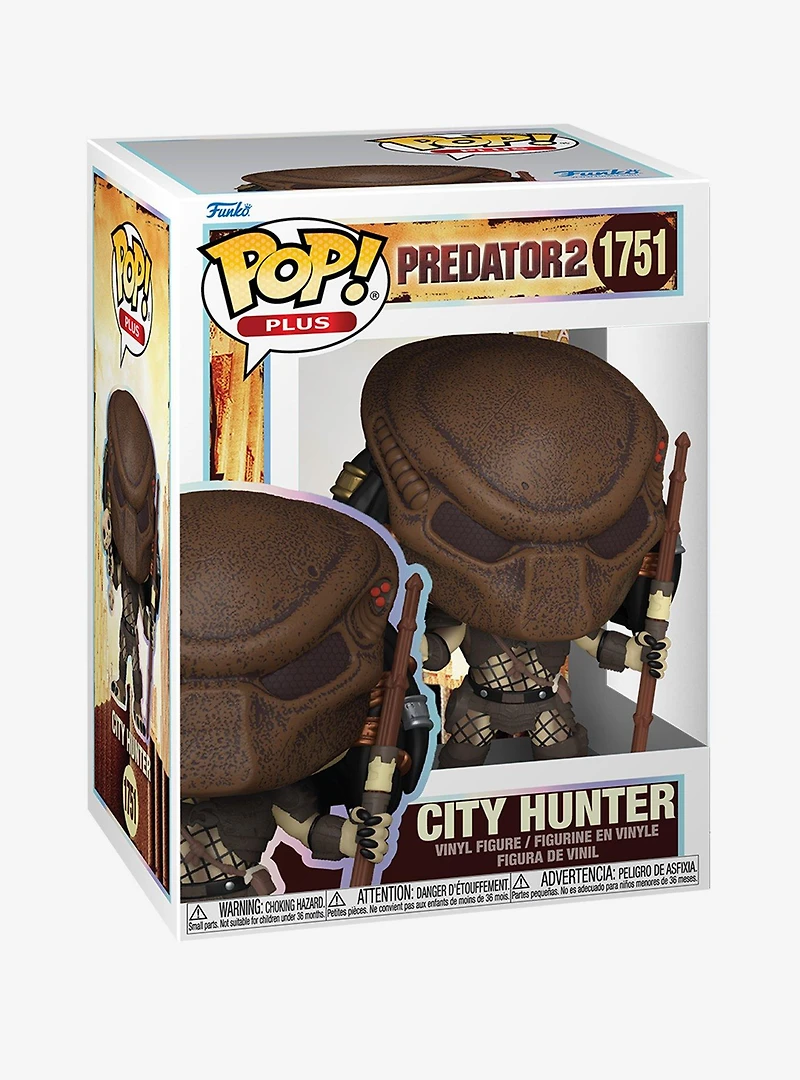 Funko Pop! Plus Predator 2 City Hunter Vinyl Figure