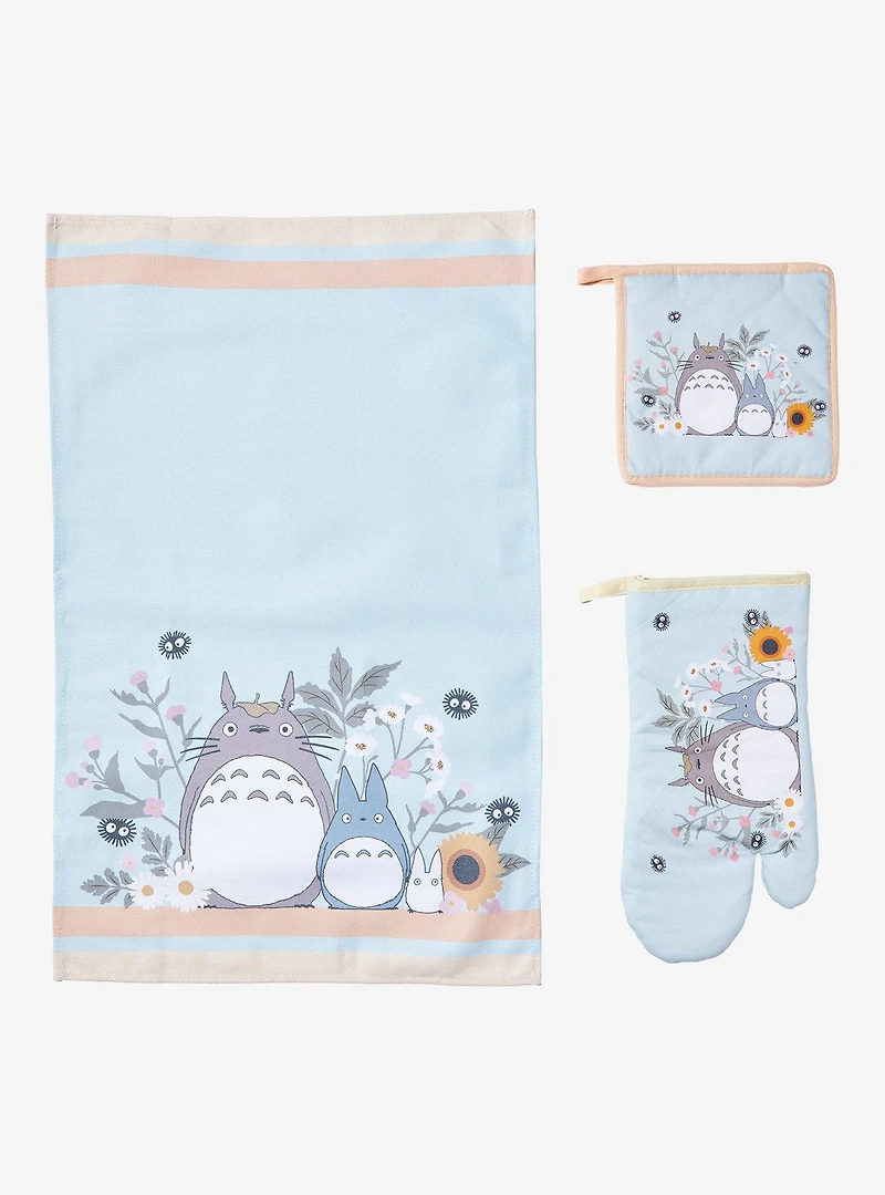 Studio Ghibli My Neighbor Totoro Floral Totoros Kitchen Set - BoxLunch Exclusive