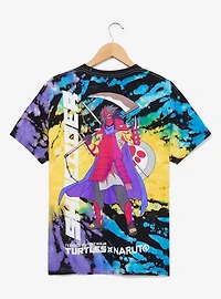 Teenage Mutant Ninja Turtles x Naruto Shippuden Shredder Tie-Dye T-Shirt - BoxLunch Exclusive
