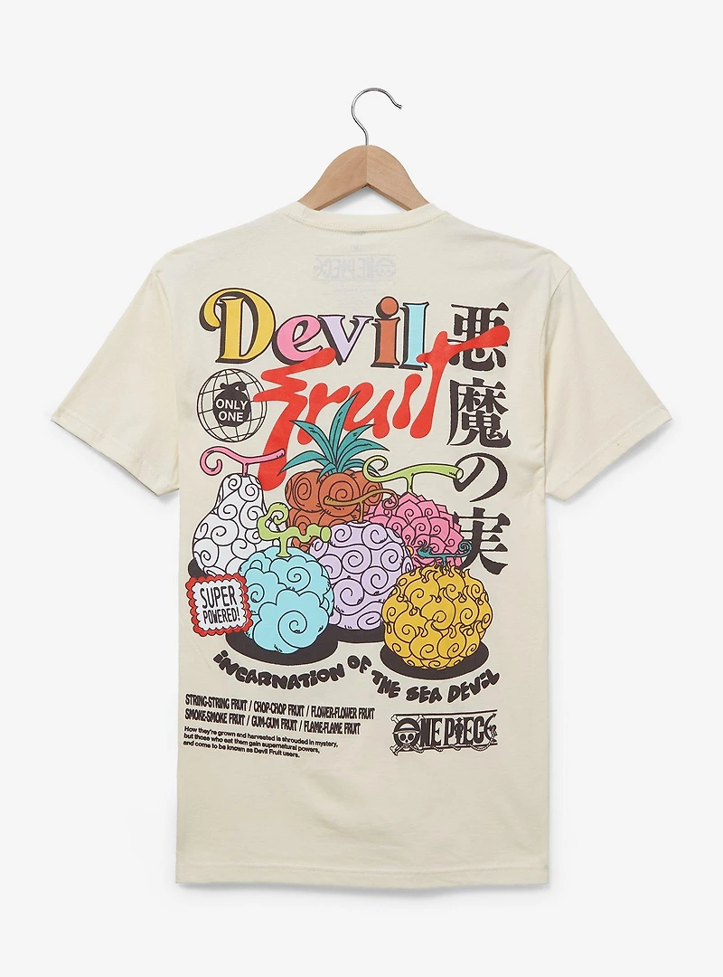 One Piece Devil Fruit T-Shirt - BoxLunch Exclusive