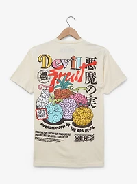 One Piece Devil Fruit T-Shirt - BoxLunch Exclusive