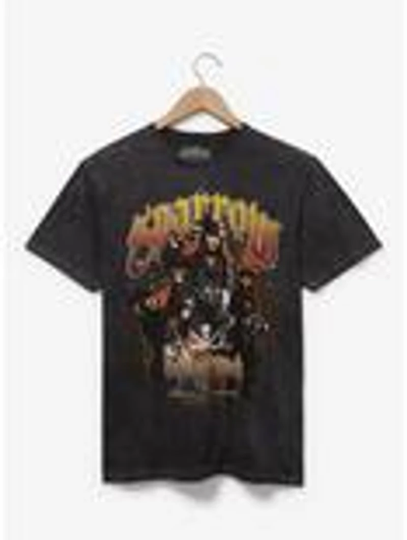 Disney Pirates of the Caribbean Jack Sparrow Retro Multi-Portrait T-Shirt - BoxLunch Exclusive