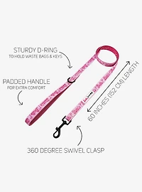 Barbie x Sassy Woof Malibu Dog Harness and Leash Bundle