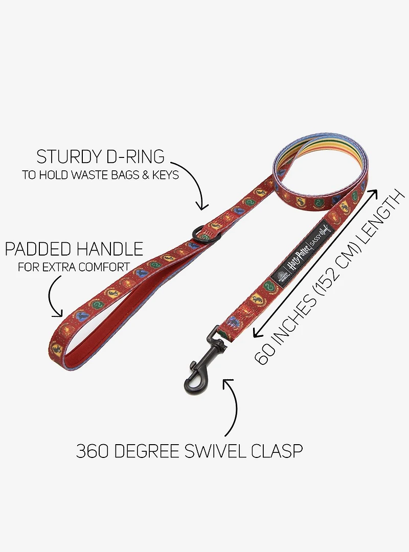 Harry Potter x Sassy Woof Dog Harness and Leash Bundle