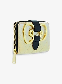 Loungefly Sanrio Hello Kitty Gold Bows Metallic Small Zip Wallet