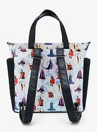 Loungefly Disney Villains Allover Print Iridescent Tote Bag