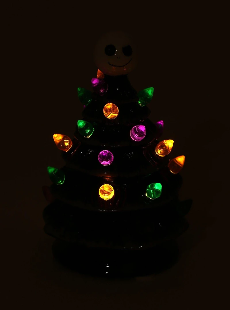 Disney The Nightmare Before Christmas Jack Skellington Light-Up Mini Christmas Tree Figure - BoxLunch Exclusive