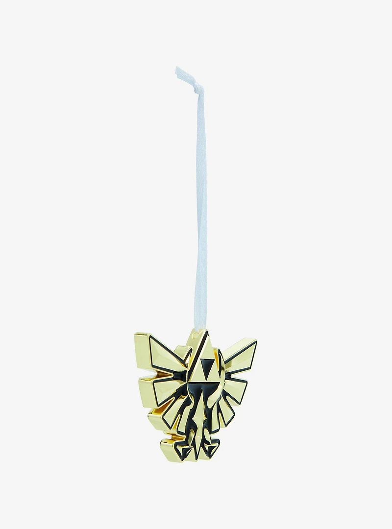 Hallmark Ornaments The Legend of Zelda Gold Hyrule Crest Premium Ornament