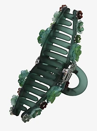 Harry Potter Slytherin Floral Claw Clip — BoxLunch Exclusive