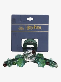 Harry Potter Slytherin Floral Claw Clip — BoxLunch Exclusive