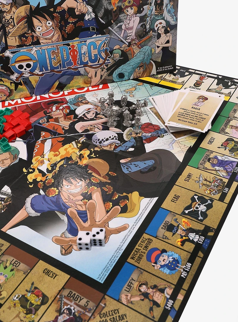 One Piece Monopoly Board Game