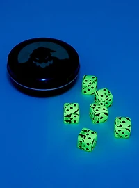 Disney The Nightmare Before Christmas Oogie Boogie Glow-in-the-Dark Dice Set & Tin