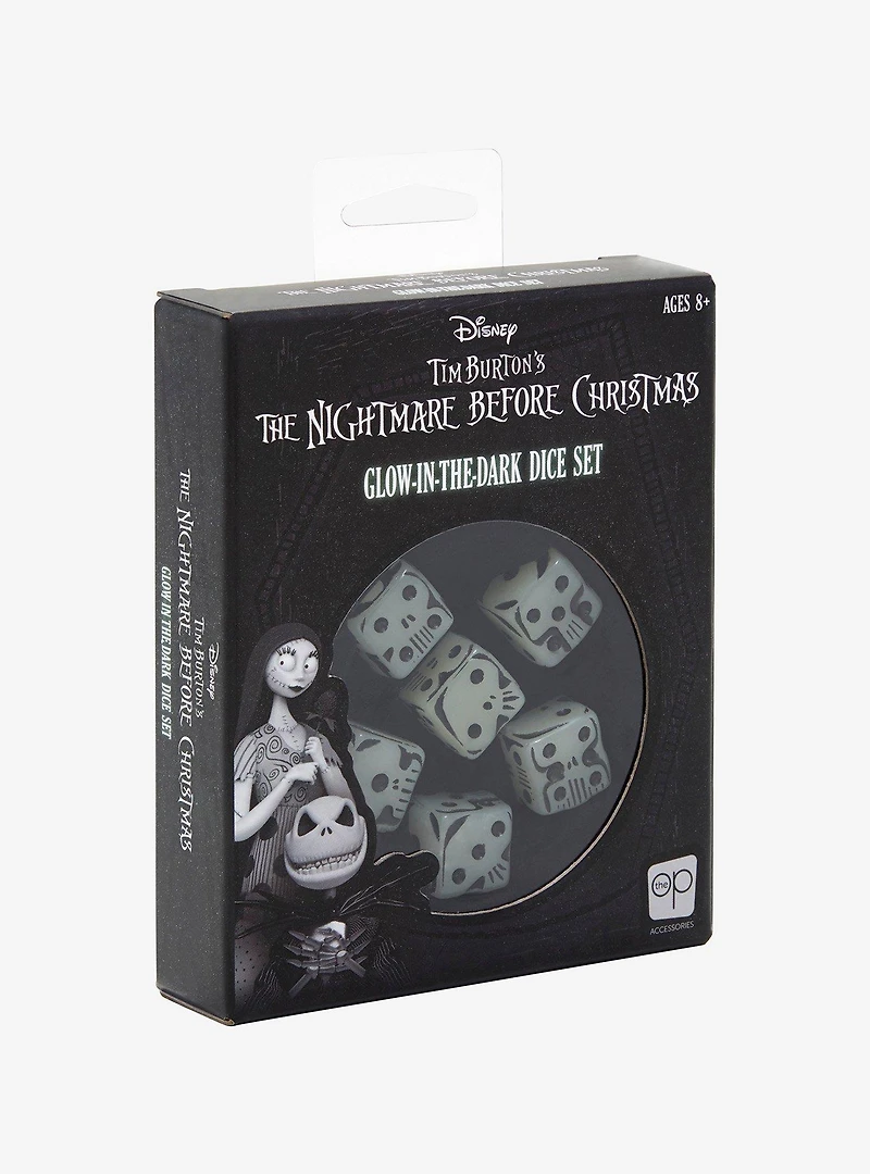Disney The Nightmare Before Christmas Oogie Boogie Glow-in-the-Dark Dice Set & Tin
