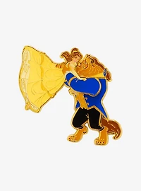 Loungefly Disney Beauty and The Beast Belle & Beast Dancing Moving Enamel Pin - BoxLunch Exclusive