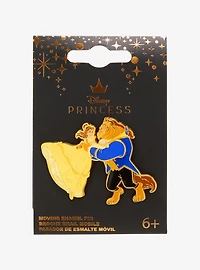 Loungefly Disney Beauty and The Beast Belle & Beast Dancing Moving Enamel Pin - BoxLunch Exclusive