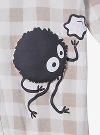 Studio Ghibli Spirited Away Soot Sprites Zippered Infant One-Piece