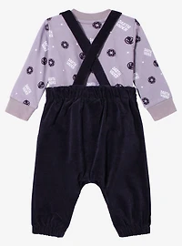 Star Wars Darth Vader Infant Long Sleeve T-Shirt and Overall Set
