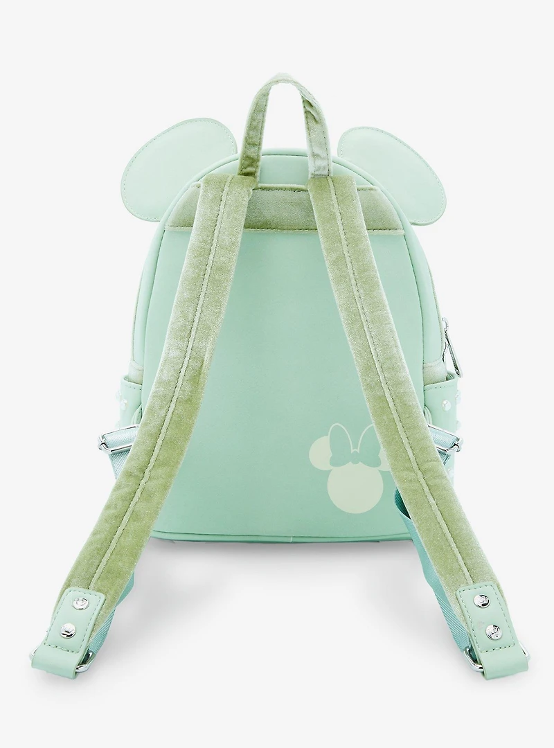 Loungefly Disney Minnie Mouse Pearl Ears Mini Backpack - BoxLunch Exclusive