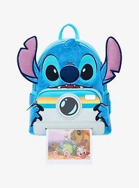 Loungefly Disney Lilo & Stitch Figural Stitch with Camera Mini Backpack - BoxLunch Exclusive
