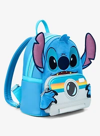 Loungefly Disney Lilo & Stitch Figural Stitch with Camera Mini Backpack - BoxLunch Exclusive