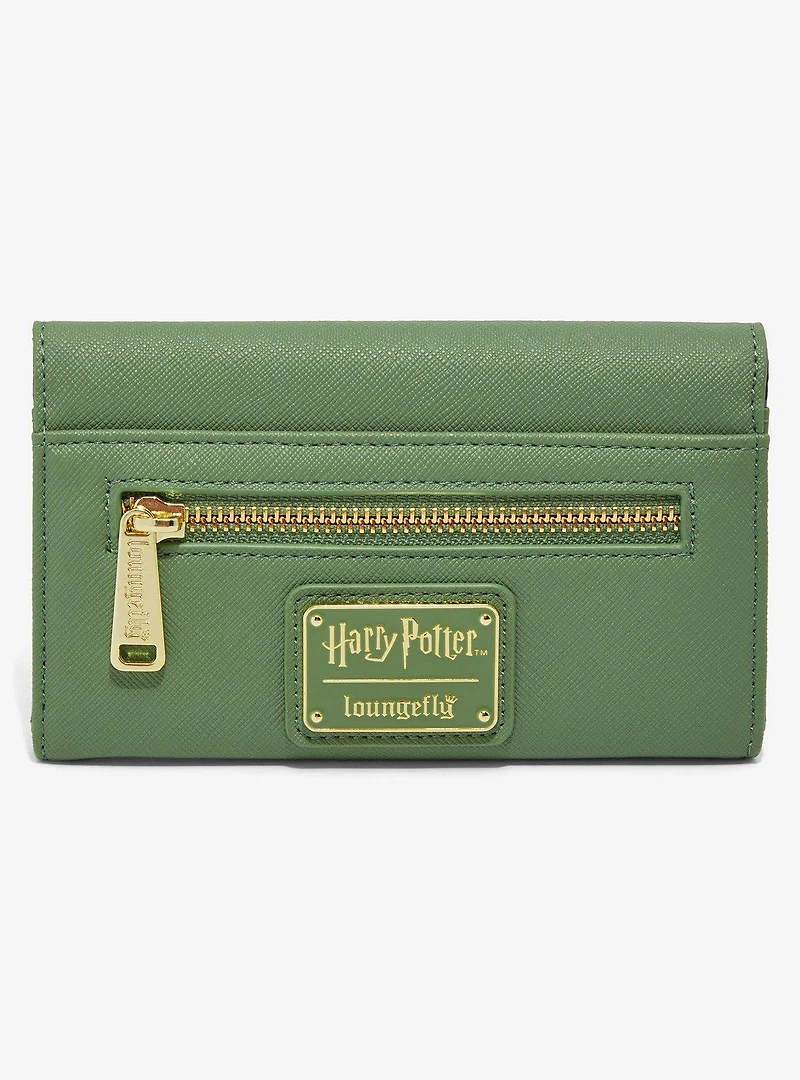 Loungefly Harry Potter Elder Wand Sage Wallet - BoxLunch Exclusive