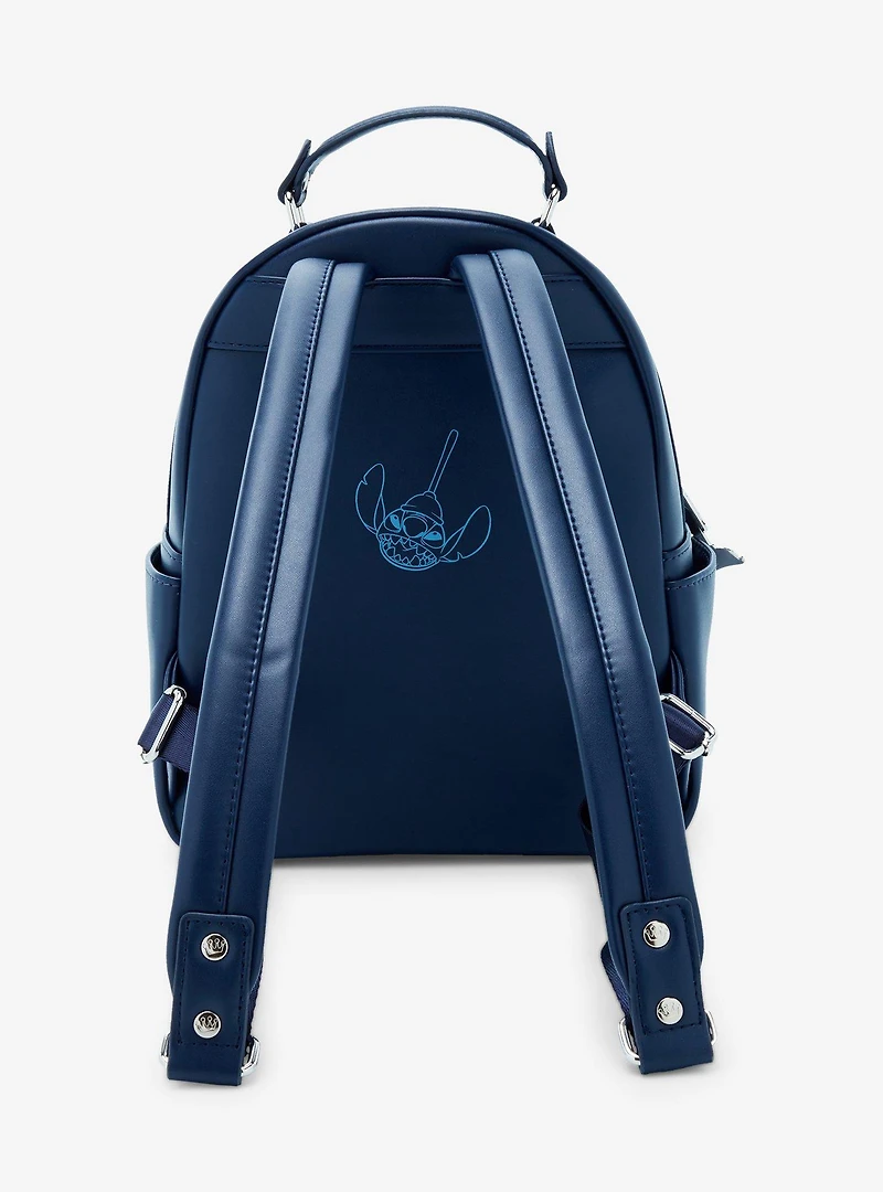 Loungefly Disney Lilo & Stitch Plunger Stitch Mini Backpack - BoxLunch Exclusive