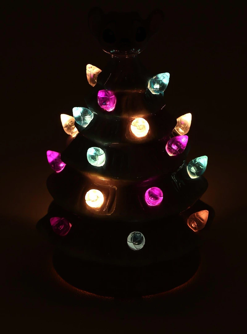 Disney Lilo & Stitch Angel Light-Up Mini Christmas Tree Figure - BoxLunch Exclusive