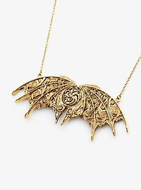 House of the Dragon Targaryen Plate Double Hung Necklace