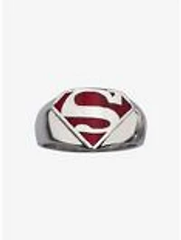 DC Comics Superman "Man of Steel" Signet Ring