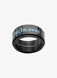 Star Wars A Long Time Ago Galaxy Far Away Spinner Ring