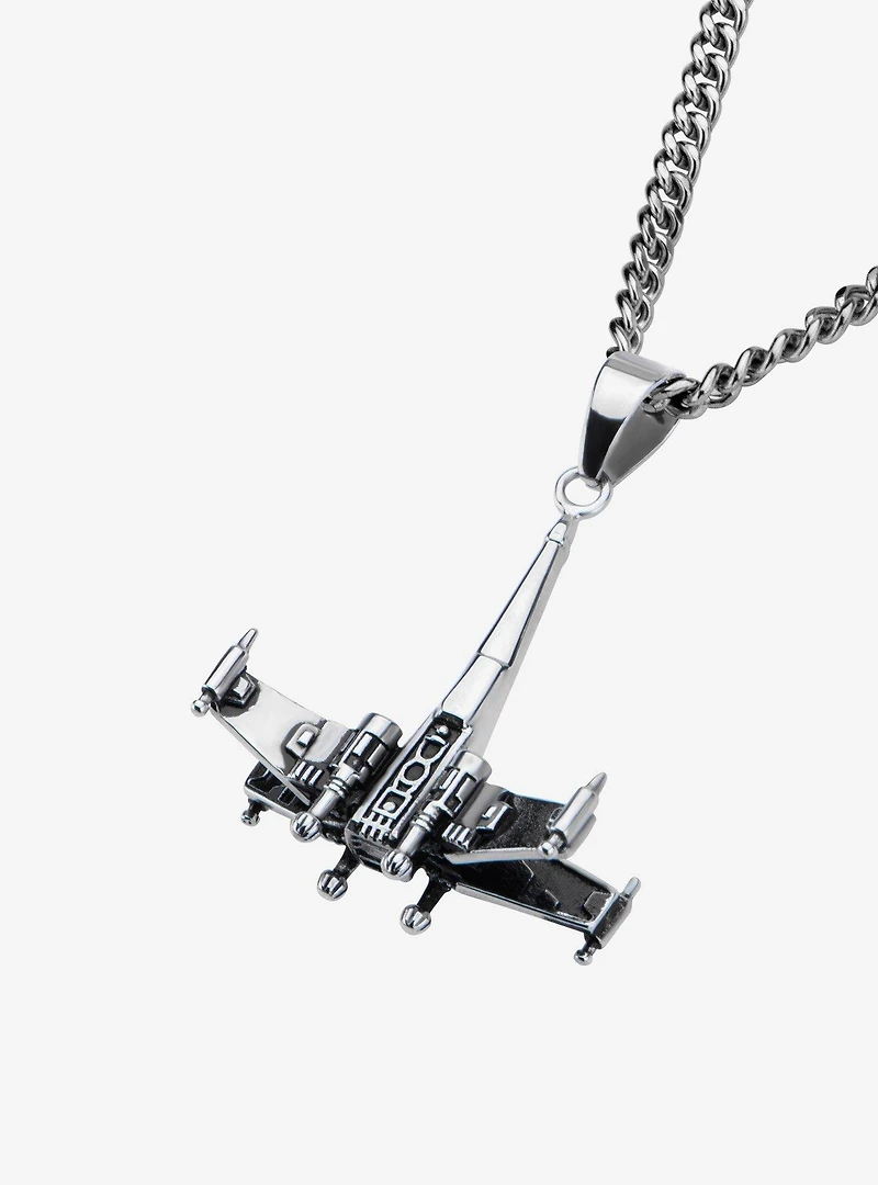 Star Wars 3D X-Wing Starfighter Necklace