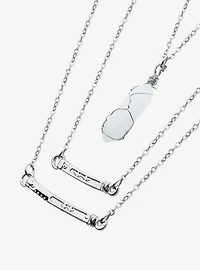 Star Wars Ahsoka 3D LightSaber Tier Necklace