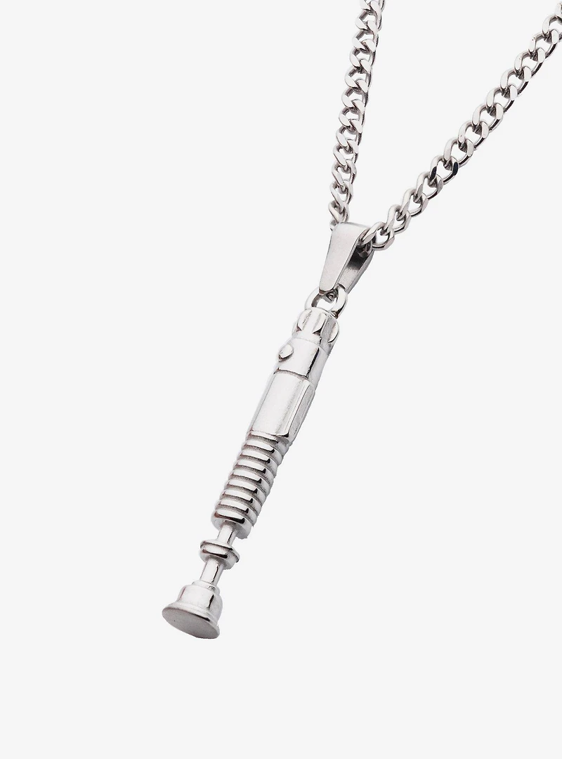 Star Wars Obi-wan Kenobi 3D Lightsaber Handle Pendant Necklace