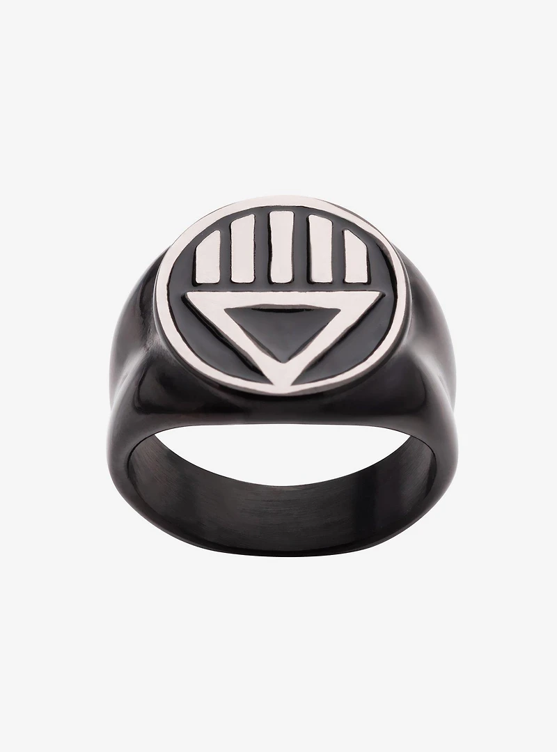 DC Comics Green Lantern "Death" Symbol Ring