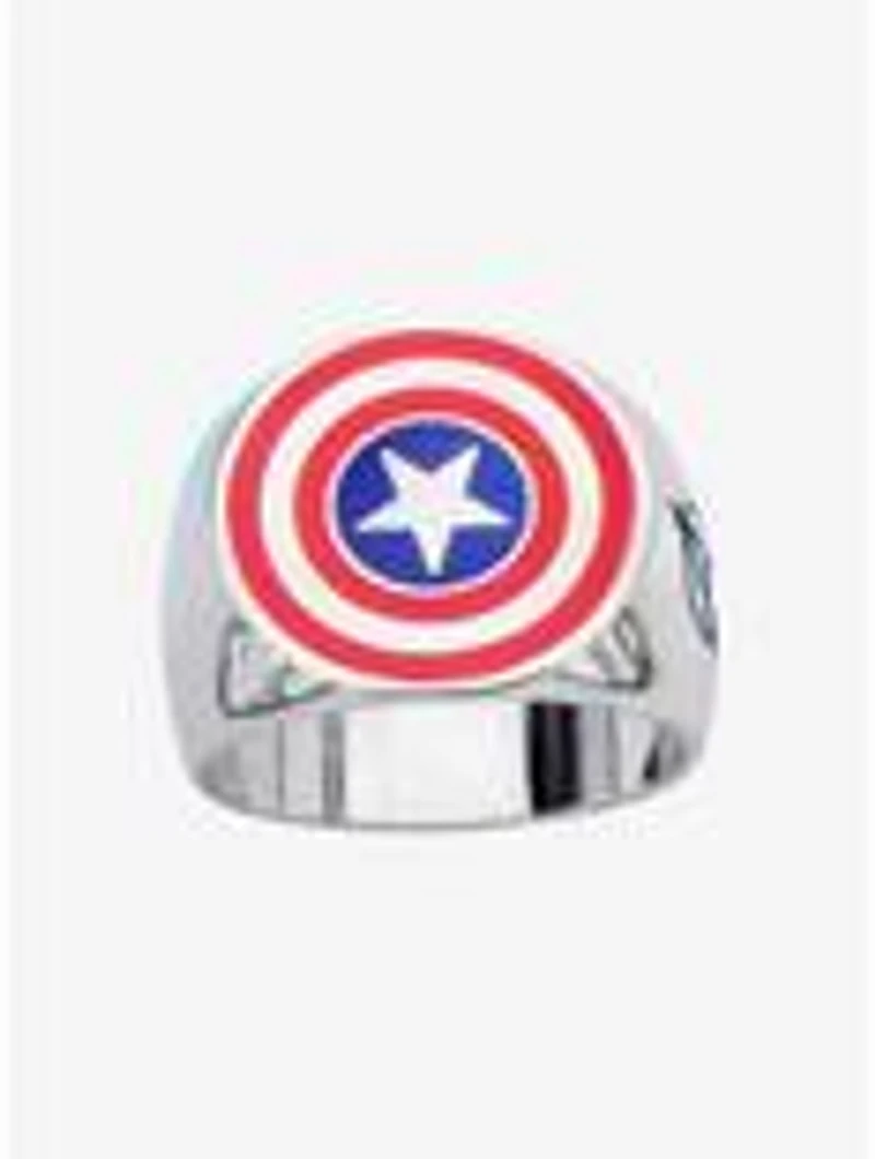 Marvel Captain America Logo Ring
